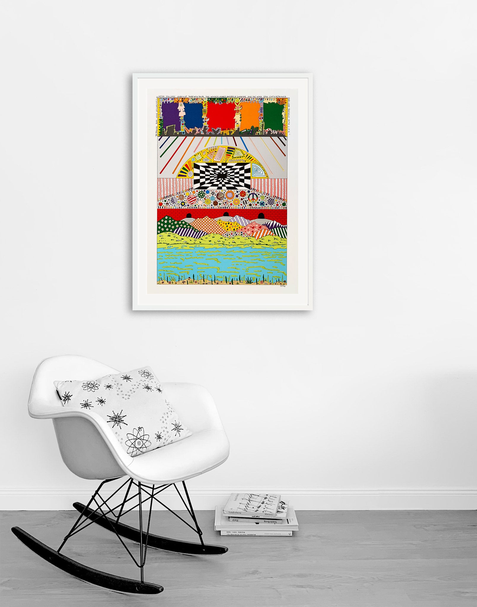 JAMES RIZZI | One-of-a-Kind | BE MAGICAL - Rizzi @ made by yourself - Artwork Set #1 | Flat-Print color lithography & The New York Paintings (german version)