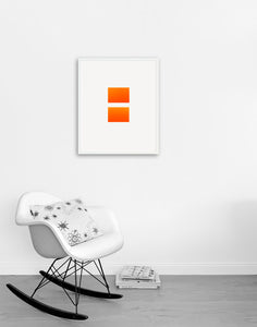 RUPPRECHT GEIGER | Orange in Orange #4