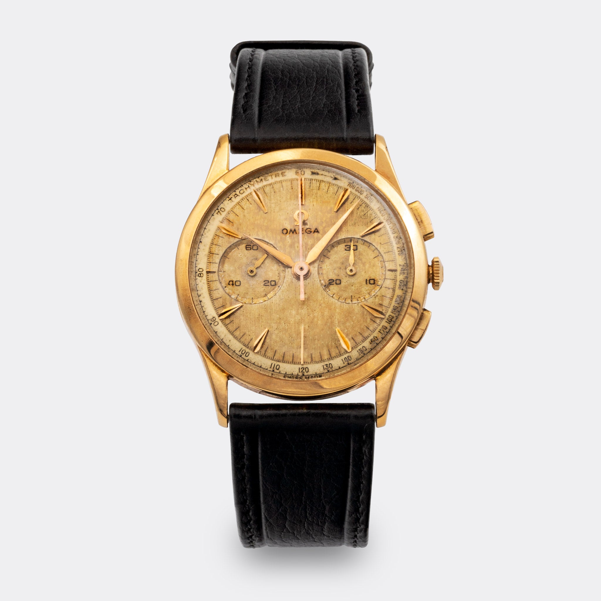 OMEGA | Jumbo Chronograph | 18K Solid Red Gold / Rosé | Cal. 320 | Ref. OT 2872 12 | 1950s