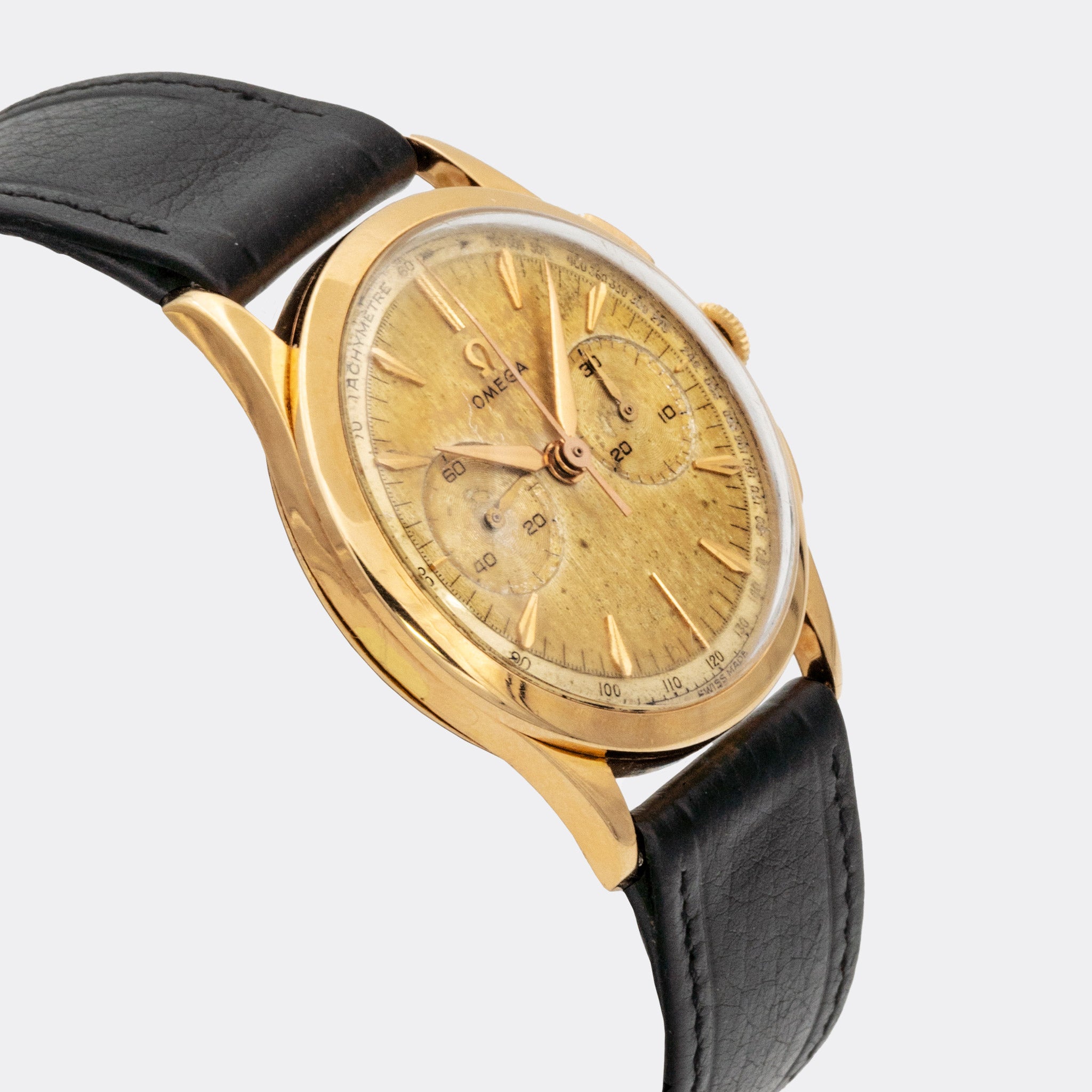 OMEGA | Jumbo Chronograph | 18K Solid Red Gold / Rosé | Cal. 320 | Ref. OT 2872 12 | 1950s