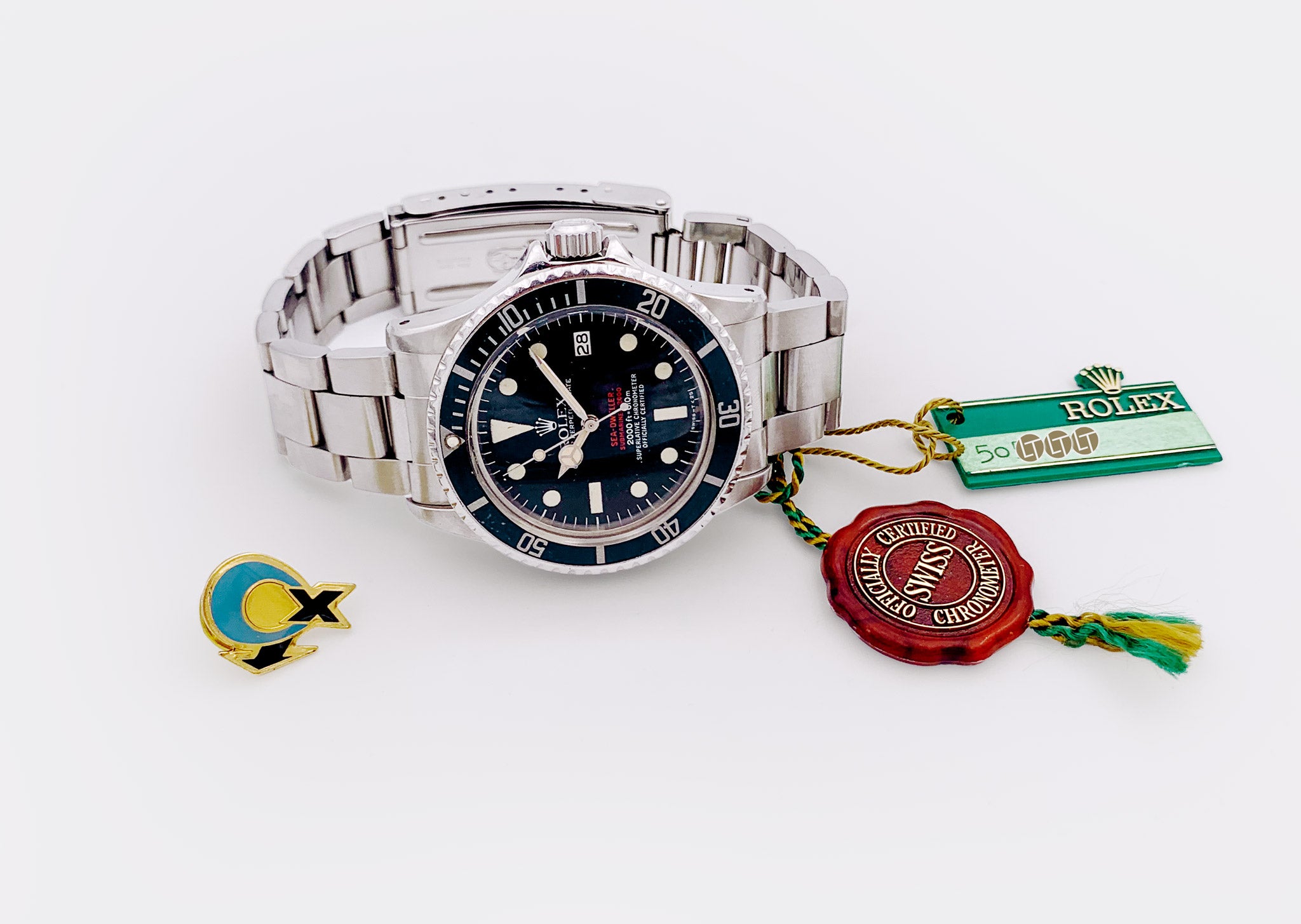 ROLEX | DRSD COMEX | Unique History | Full Collector Set | Sea Dweller Double Red | 1st Ownership | Ref. 1665 | 1970s