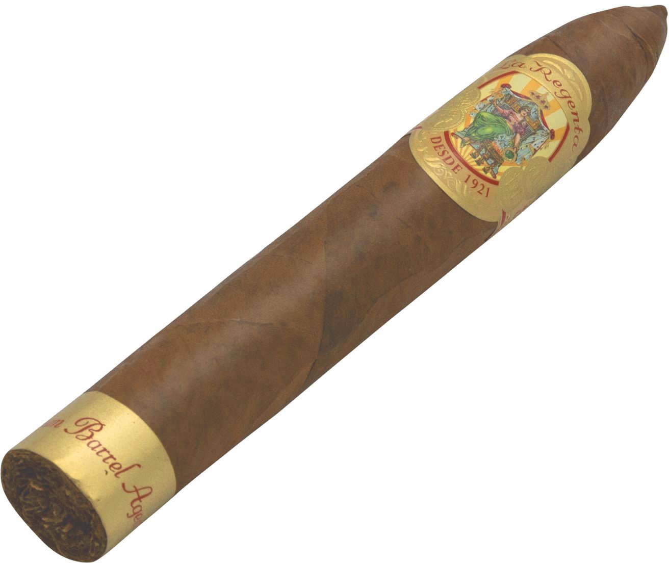 DOS SANTOS | La Regenta 1921 Piramide Anejo Rum Barrel Aged | La Palma | Cuban-Canarian Connection | Out-of-stock Rarity | Box of 10