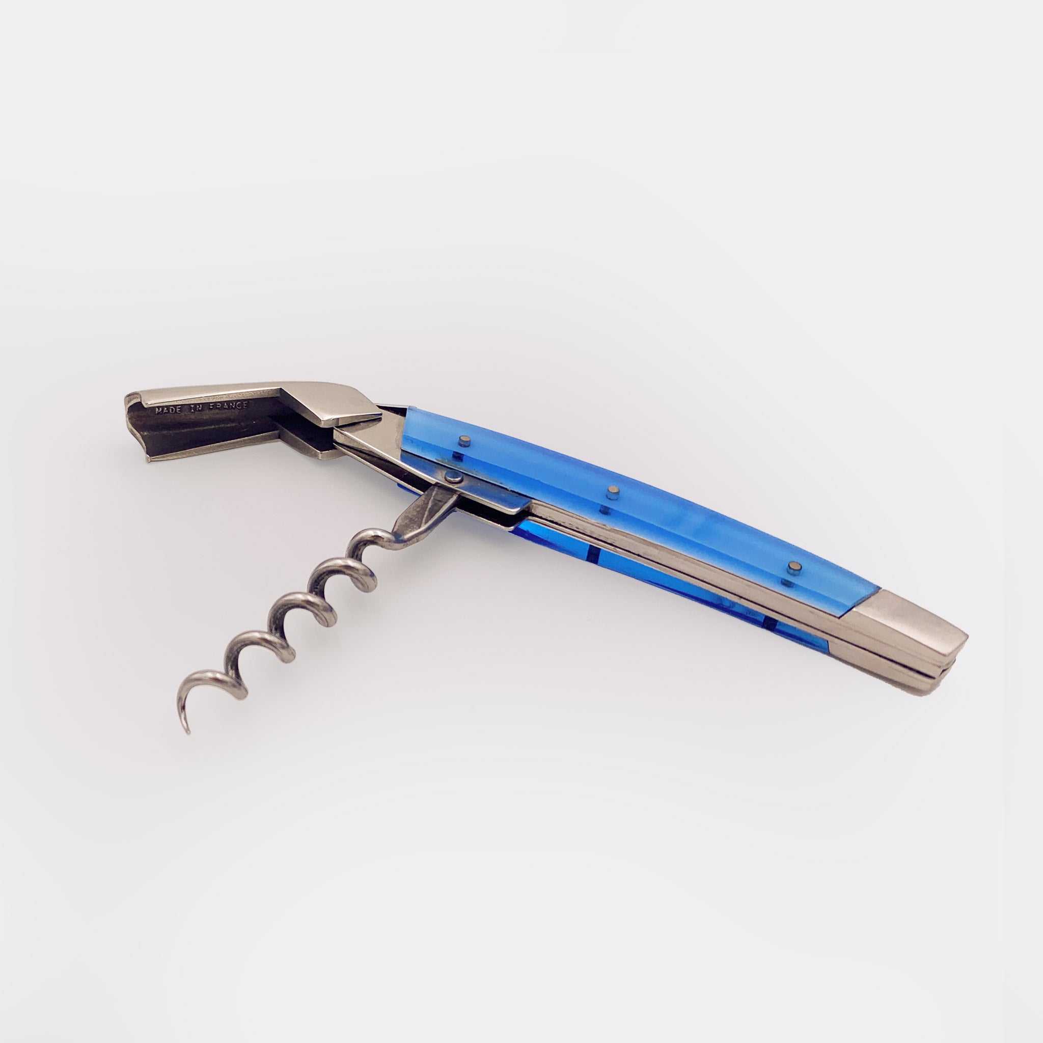 FORGE DE LAGUIOLE - SOMMELIERS BY JEAN-MICHEL WILMOTTE | Wilmotte Corkscrew | Ice-Blue | 2004