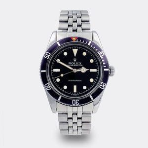 ROLEX | Submariner “Solo” Dial | Full Collector Set | James Bond | Ref. 6536-1 | 1950s