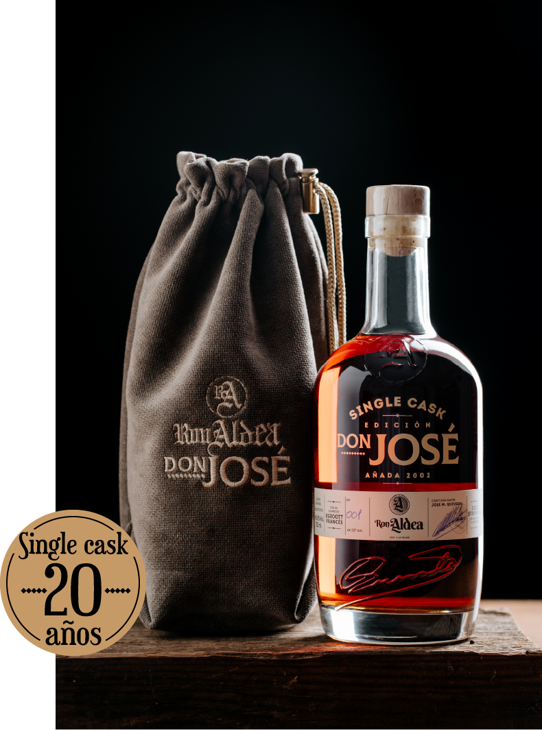 RON ALDEA | Don José | Single Cask | La Palma Island | Rarity manufactured in only 257 bottles