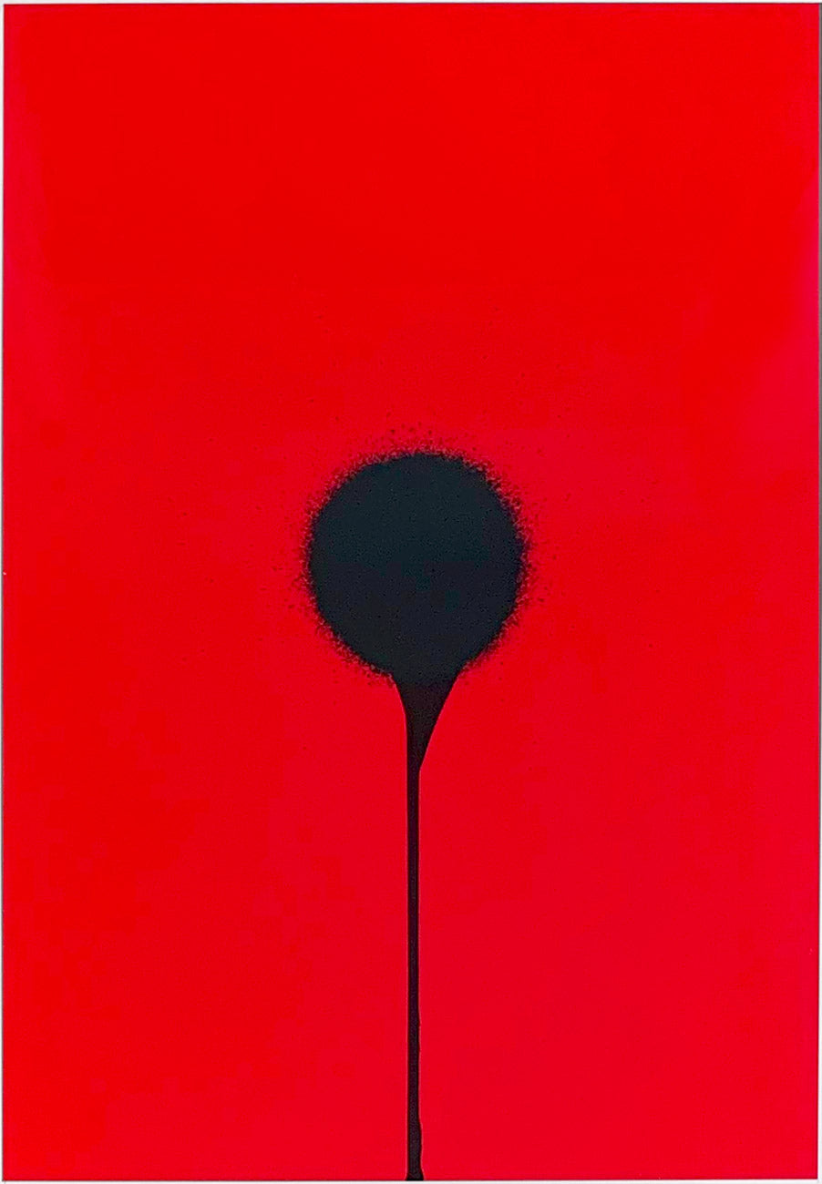 OTTO PIENE | Schwarz auf Rot