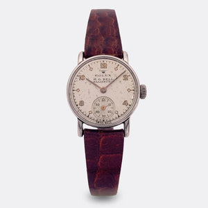 ROLEX | Dresswatch Lady | H. G. Bell Salisbury | Subseconds | Cream Dial | 1930s