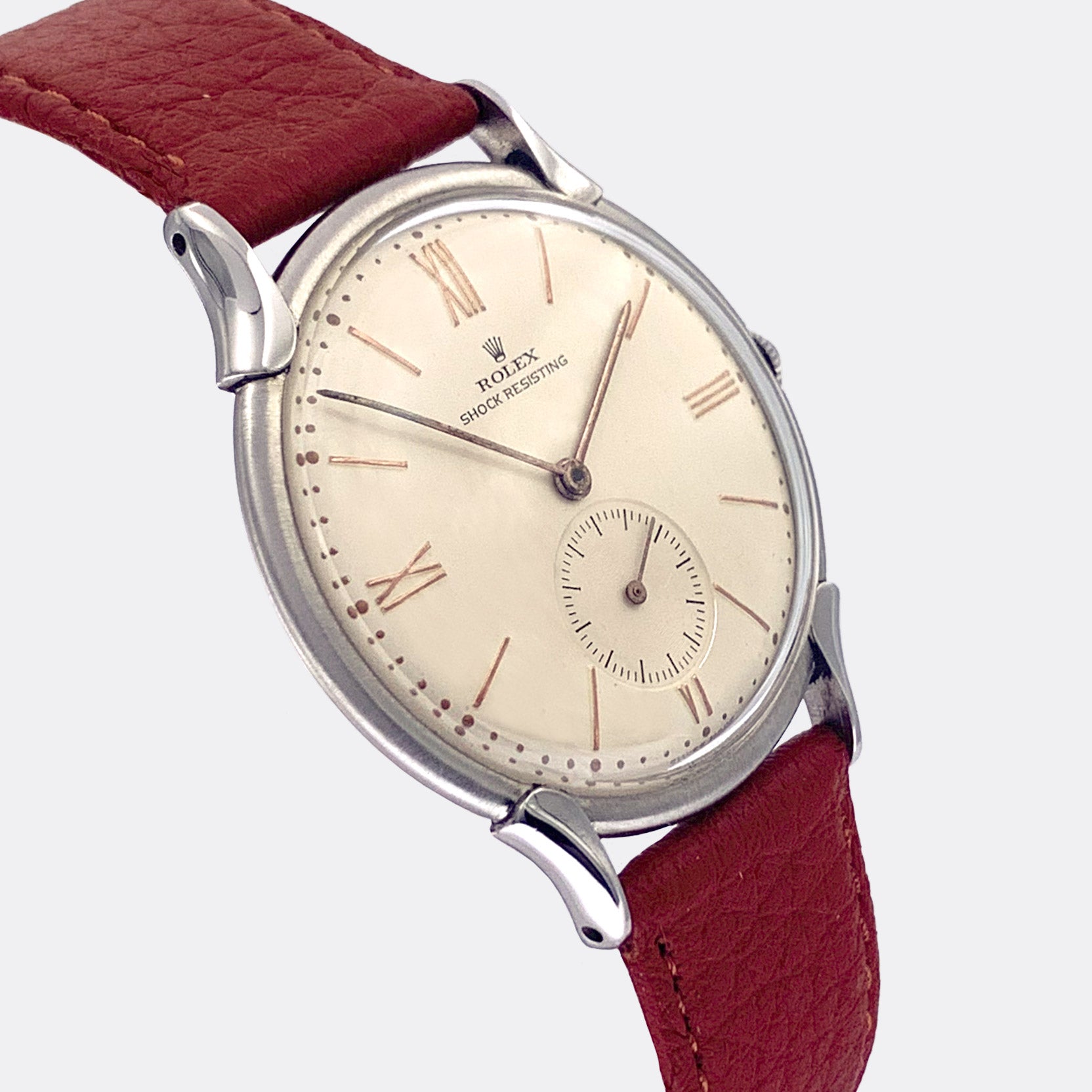 ROLEX | Jumbo Dresswatch | Subseconds | Offwhite Dial | Ref. 4498 | 1940s
