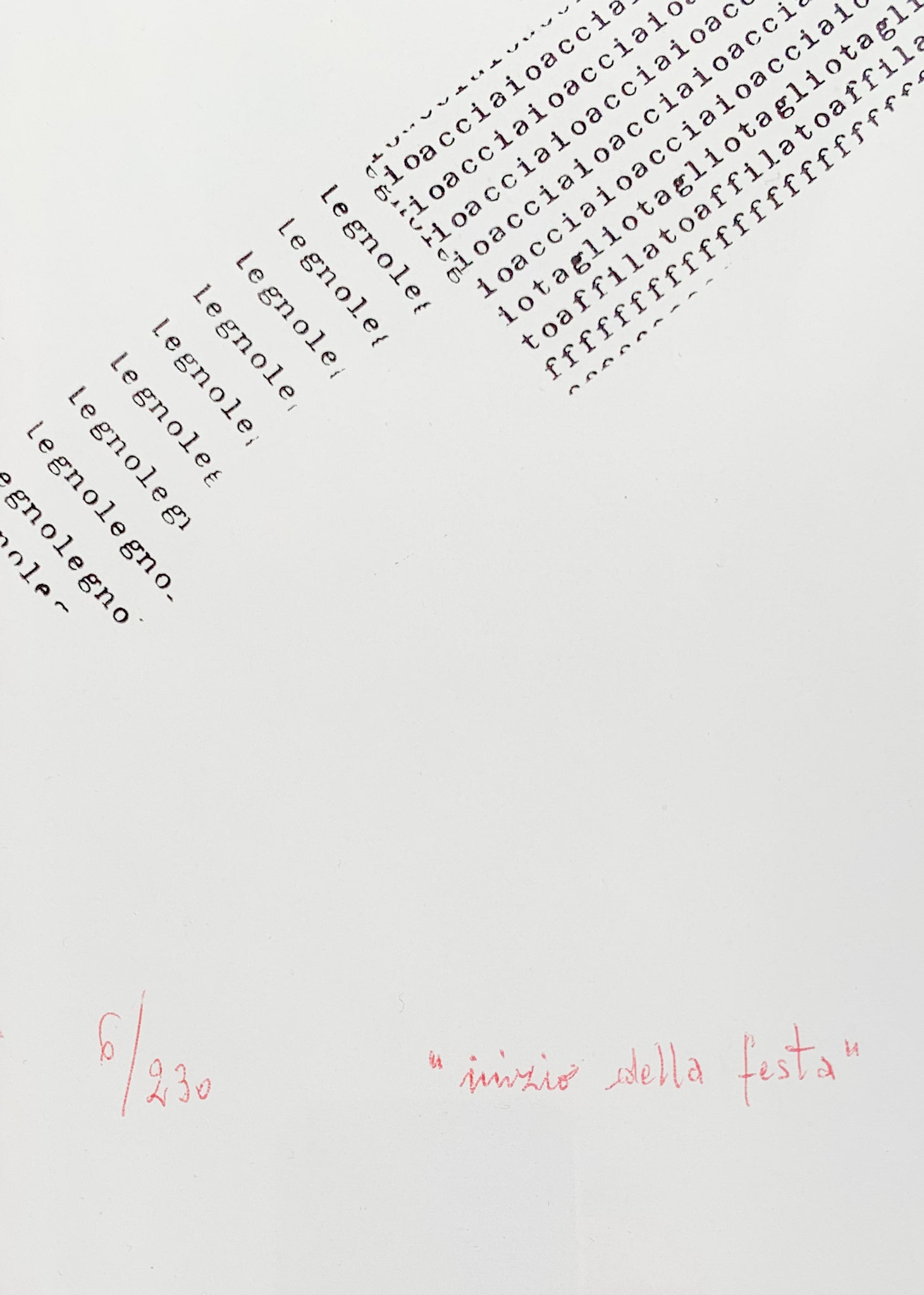 DOMENICO CERRONI CADORESI | Concrete Poetry