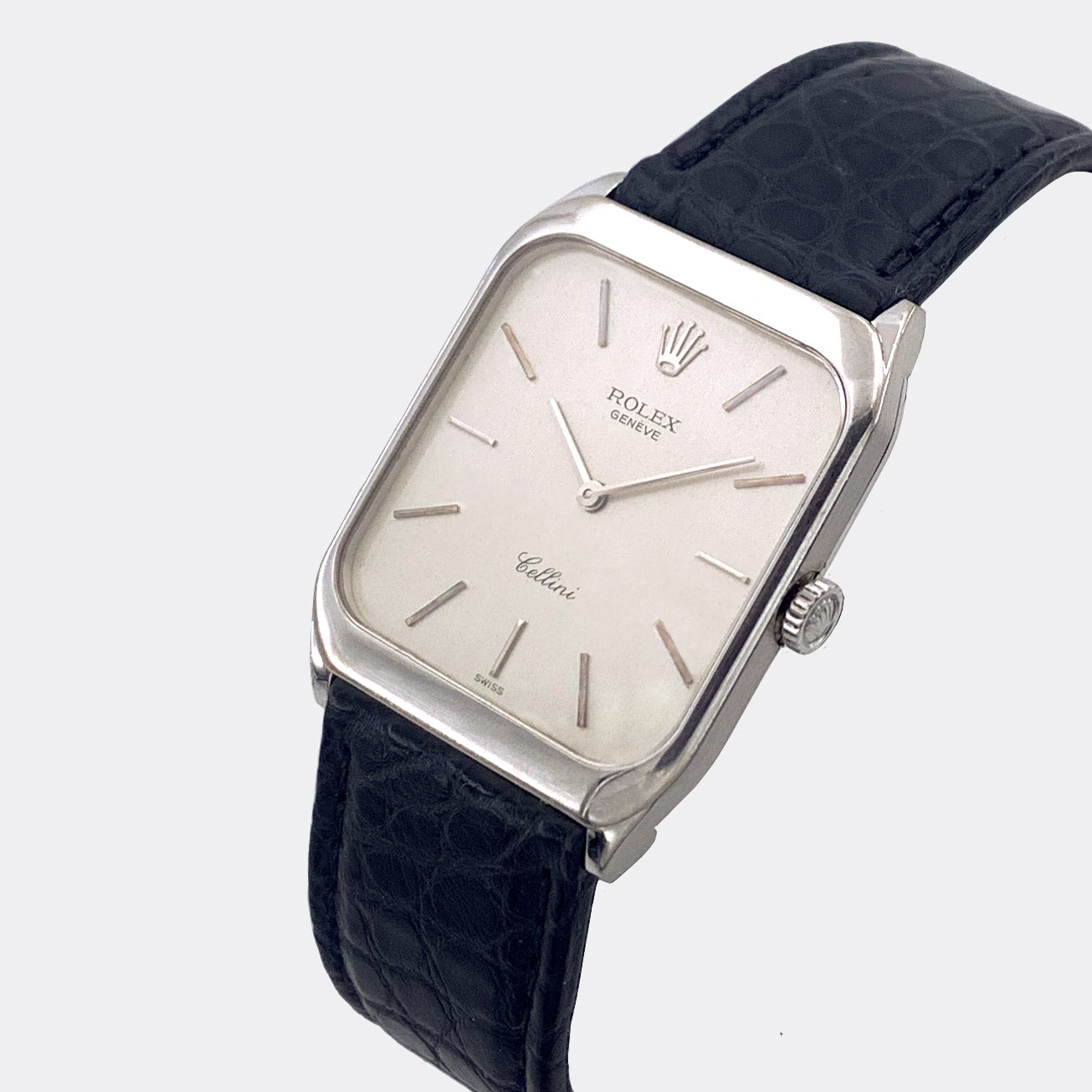 ROLEX | Cellini | Dresswatch | Full Collector Set | 18K Solid White Gold | Ref. 4135 | 1970s